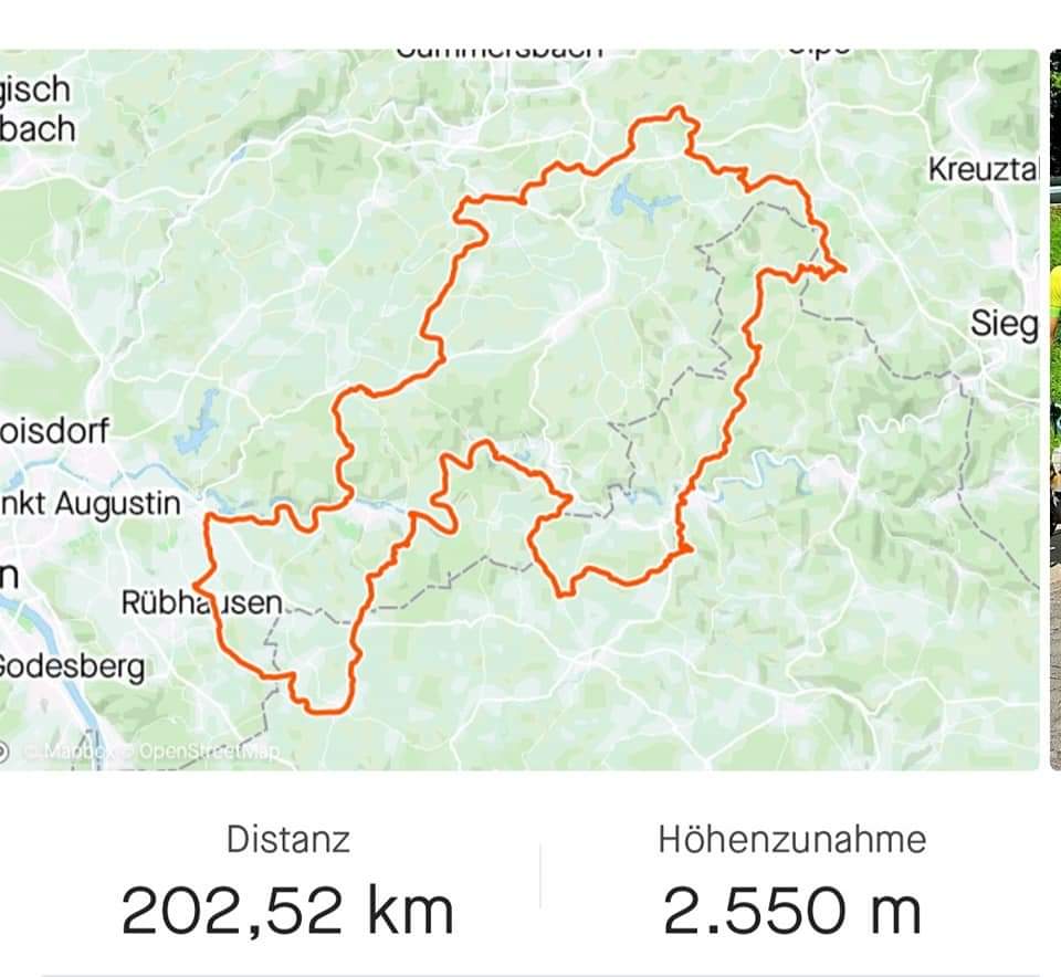 Impressionen vom Radmarathon in Hennef